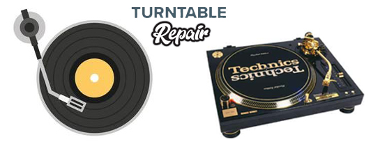 Turntable repair service
